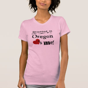 Camiseta Alguien en Oregon me ama