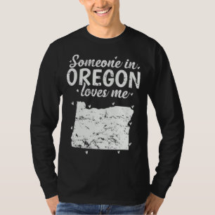 Camiseta Alguien en Oregón me ama USA