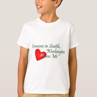 Camiseta Alguien en Seattle me ama