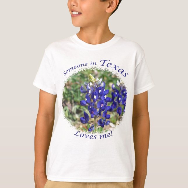 Camiseta Alguien en Texas me ama el regalo (Anverso)