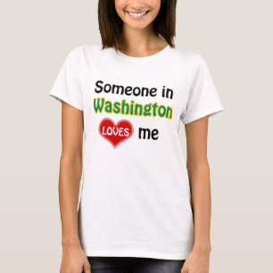 Camiseta Alguien en Washington me ama