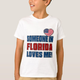 CAMISETA ALGUIEN ME AMA EN LA FLORIDA