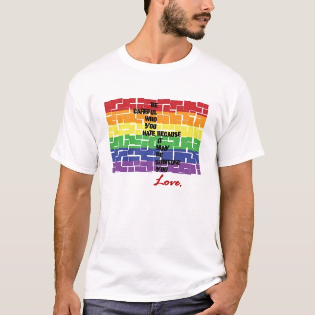 Camiseta alguien que usted ama (Anverso)