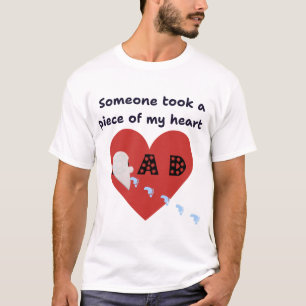 Camiseta Alguien se llevó un pedazo de mi corazón – Familia