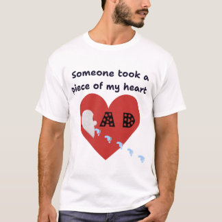 Camiseta Alguien se llevó un pedazo de mi corazón – Familia