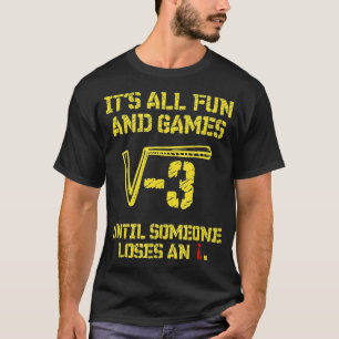 Camiseta Alguien se pierde y la raíz cuadrada 9 es 3 retro