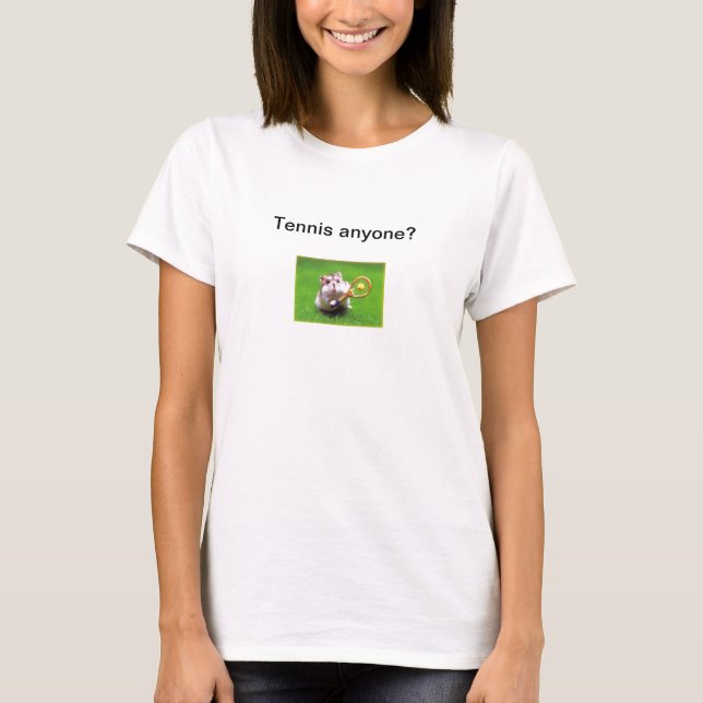 Camiseta ¿Alguien tiene tenis? (Anverso)