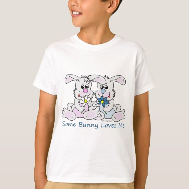 Camiseta Algún conejito me ama (Anverso)