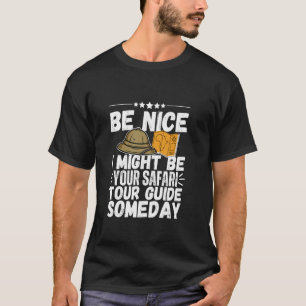 Camiseta Algún día podría ser tu divertido guía turístico d