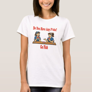 Camiseta ¿Algún P*to? Parodia de Pesca
