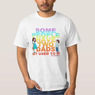 Camiseta Alguna gente tiene dos papás