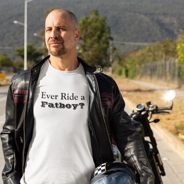 Camiseta ¿Alguna vez has viajado con un Fatboy? (Subido por el creador)