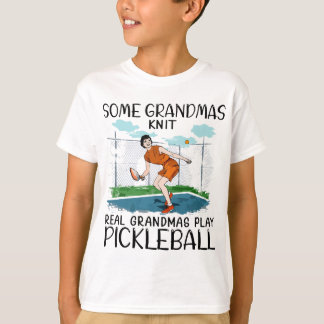 Camiseta Algunas abuelas tejen el baile de la abuela real