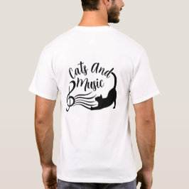 Camiseta Algunas De Mis Cosas Favoritas - Gatos Y Música