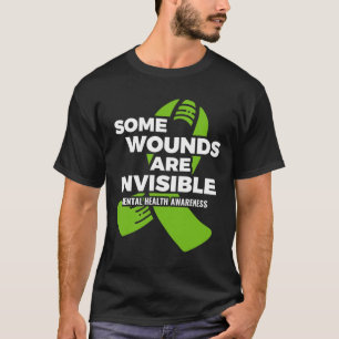 Camiseta Algunas Heridas Invisible Mental Health Awareness