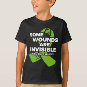 Camiseta Algunas Heridas Invisible Mental Health Awareness