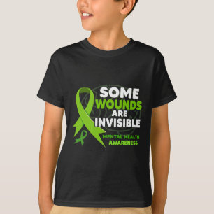 Camiseta Algunas Heridas Son Cintas Invisibles De Salud Men