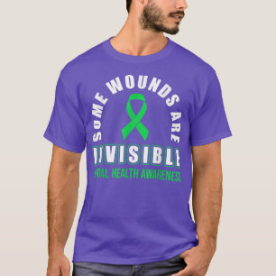 Camiseta Algunas Heridas Son Conciencia Invisible De La Sal