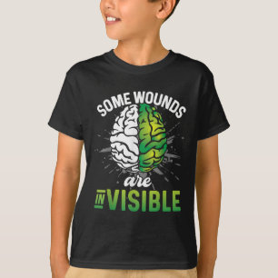 Camiseta Algunas Heridas Son Conciencia Invisible De La Sal