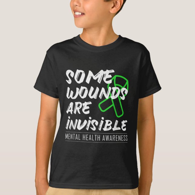 Camiseta Algunas Heridas Son Conciencia Invisible De La Sal (Anverso)