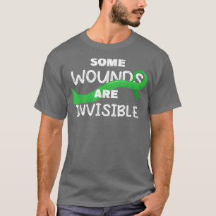 Camiseta Algunas Heridas Son Invisibles Cinta De Salud Ment