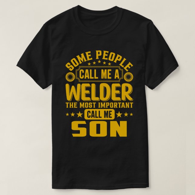 Camiseta Algunas Personas Me Llaman HIJO Soldado (Diseño del anverso)