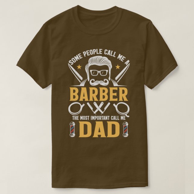Camiseta Algunas personas me llaman regalo exclusivo de bar (Diseño del anverso)