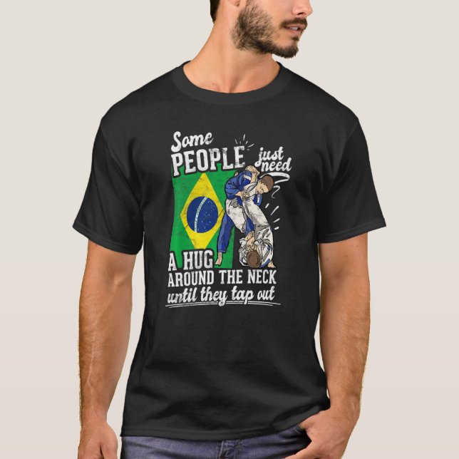 Camiseta Algunas Personas Solo Necesitan Un Gran Golpe En B (Anverso)