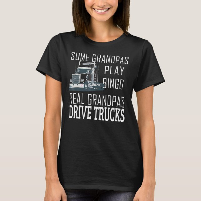 Camiseta Algunos abuelitos juegan a Bingo Real Grandpas Dri (Anverso)