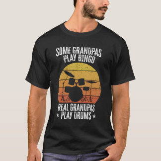 Camiseta Algunos abuelitos juegan al Bingo Real Grandpas to
