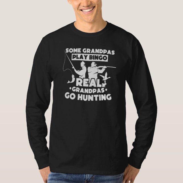 Camiseta Algunos abuelitos juegan al Bingo Real Grandpas va (Anverso)