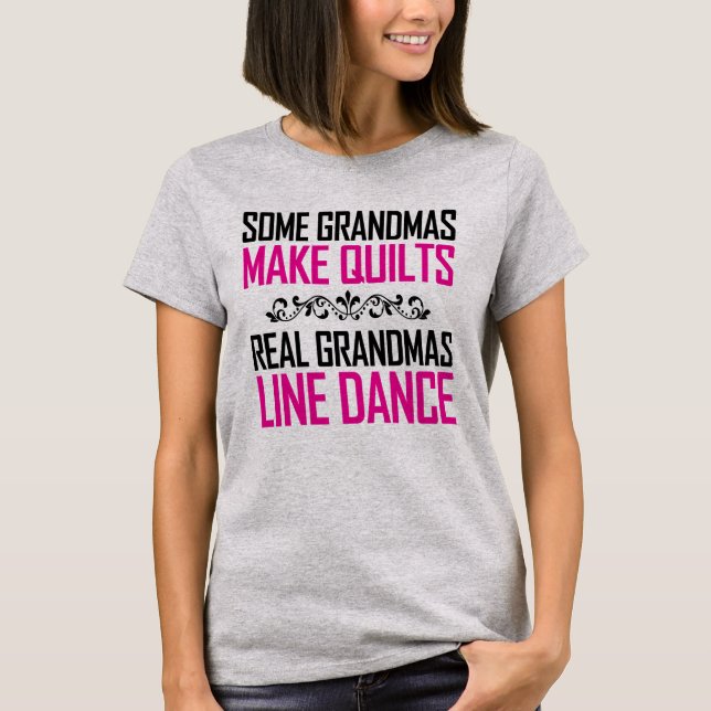 Camiseta Algunos abuelitos quitan la línea de los abuelitos (Anverso)