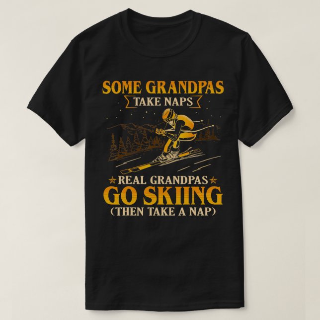Camiseta Algunos abuelitos se burlan de los abuelitos reale (Diseño del anverso)
