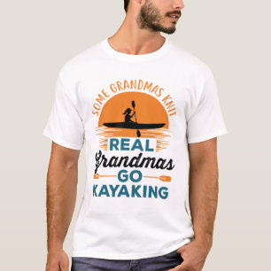 Camiseta Algunos abuelitos se mueven en kayak