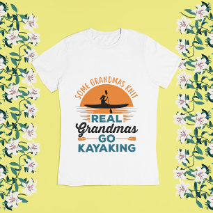 Camiseta Algunos abuelitos se mueven en kayak