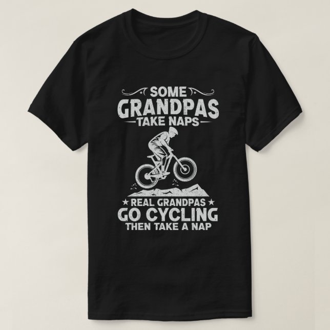 Camiseta Algunos abuelitos toman Napas Los abuelitos reales (Diseño del anverso)