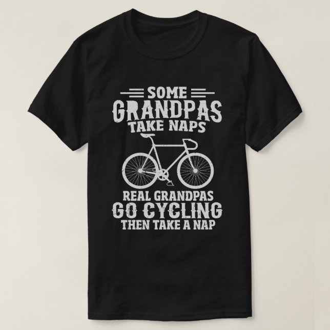 Camiseta Algunos abuelitos toman Napas Los abuelitos reales (Diseño del anverso)