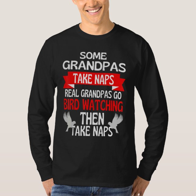 Camiseta Algunos abuelitos toman Napas Verdaderos Abuelos J (Anverso)
