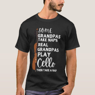 Camiseta Algunos abuelitos toman Naps Real Grandpas Play Vi