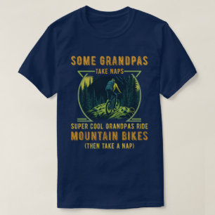 Camiseta Algunos abuelitos toman siestas super abuelitos de