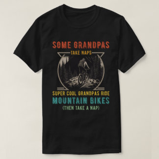 Camiseta Algunos abuelitos toman siestas super abuelitos de