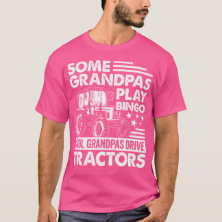 Camiseta Algunos abuelos juegan bingo Abuelos geniales cond