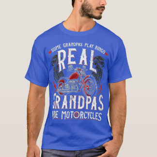 Camiseta Algunos Abuelos Juegan Bingo Real Grandpas Ride Mo