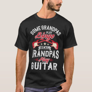 Camiseta Algunos Abuelos Real Grandpas tocan guitarra
