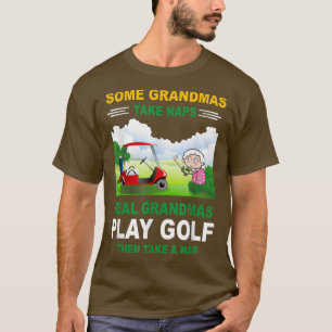 Camiseta Algunos Abuelos Se Hacen Napas Los Abuelos Reales 