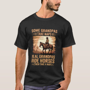 Camiseta Algunos abuelos toman siestas Los abuelos reales m