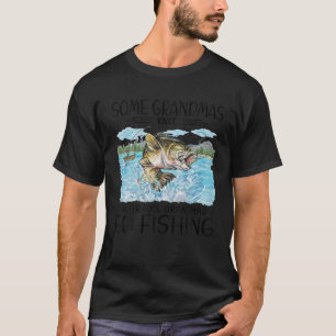 Camiseta Algunos bisabuelos se van a pescar a la Shir