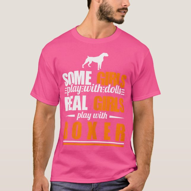 Camiseta Algunos Chicas Juegan Con Muñecas Los Chicas Reale (Anverso)