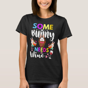 Camiseta Algunos conejitos necesitan cestería de conejo de