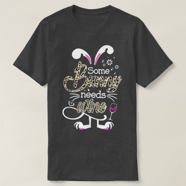 Camiseta Algunos conejitos necesitan una primavera divertid (Diseño del anverso)